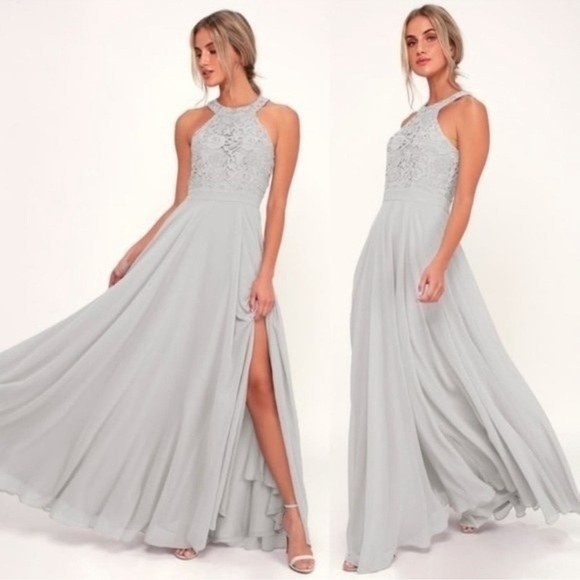 Lulus Picture Perfect Lace Maxi Dress - Picture 1 of 12